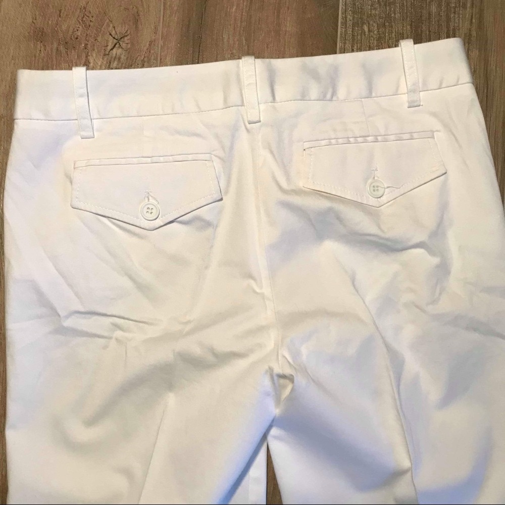 BCBGMAXAZRIA WOMENS WHITE PANTS SIZE 2, IMPORTED. - Picture 5 of 7